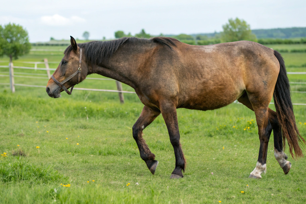A Horse With Founder
