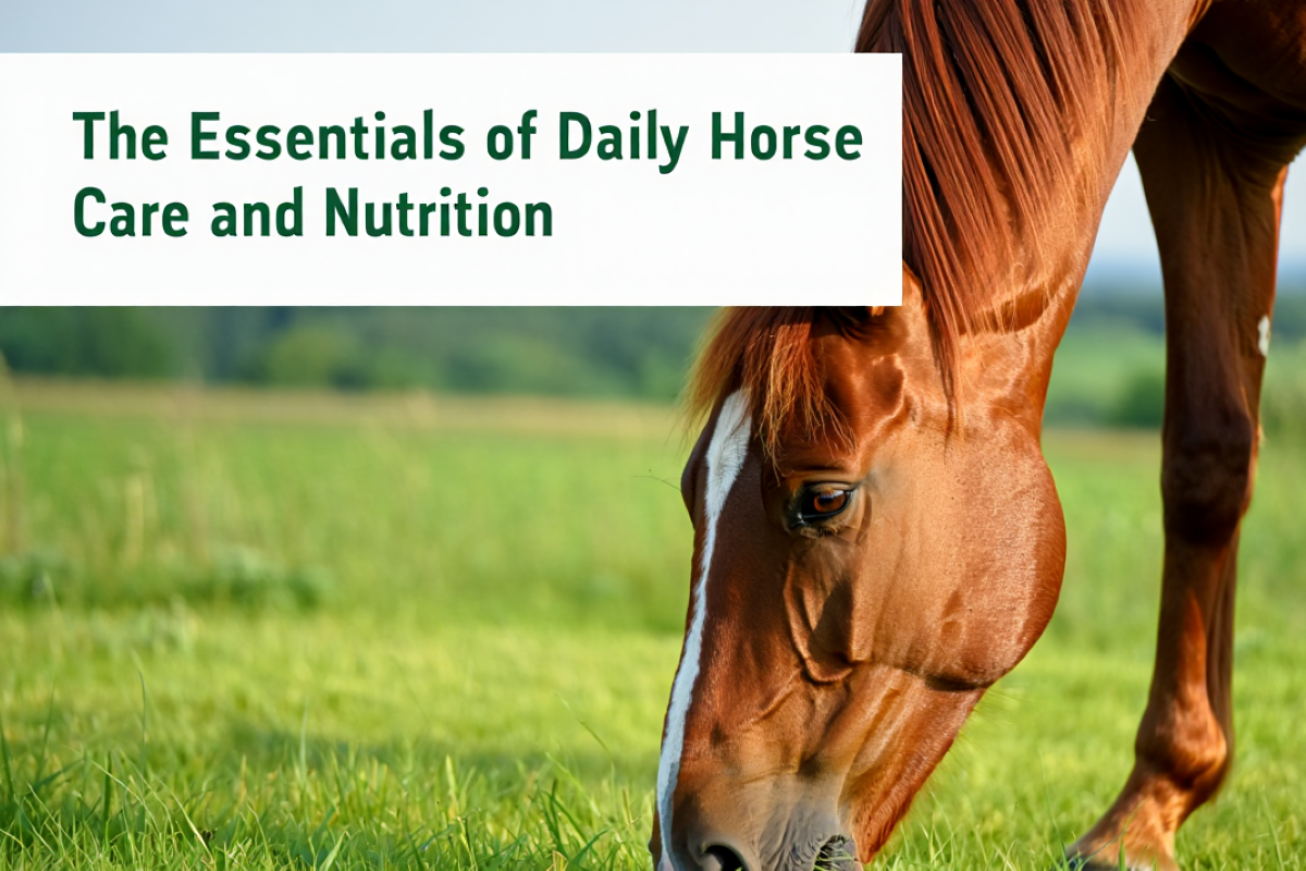 The Essentials Of Daily Horse Care Nutrition